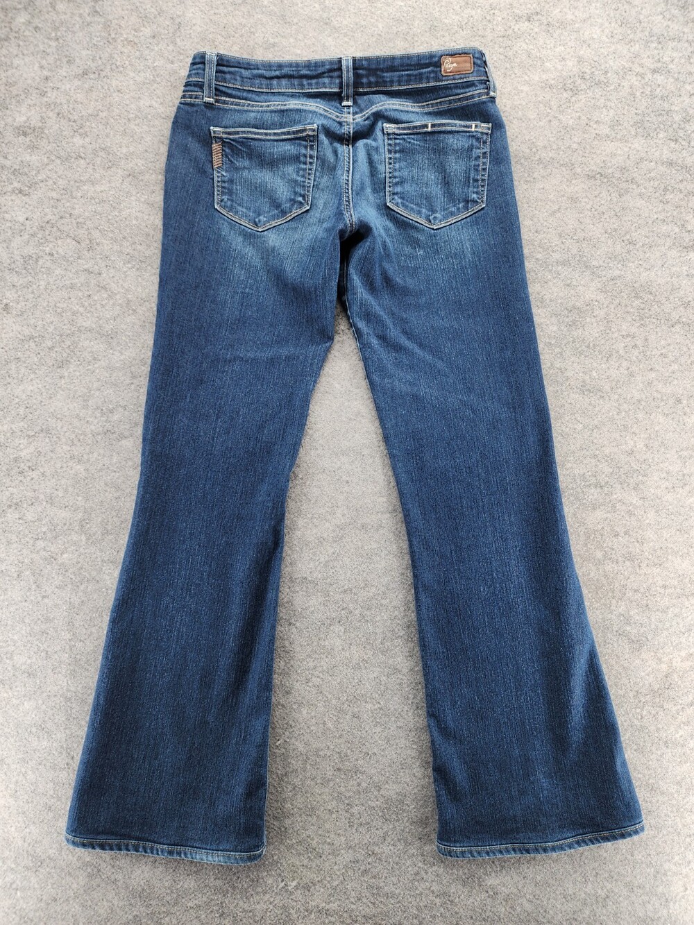 Paige Jeans Womens 28 Canyon Bootcut Blue Denim Low Rise 31x31"